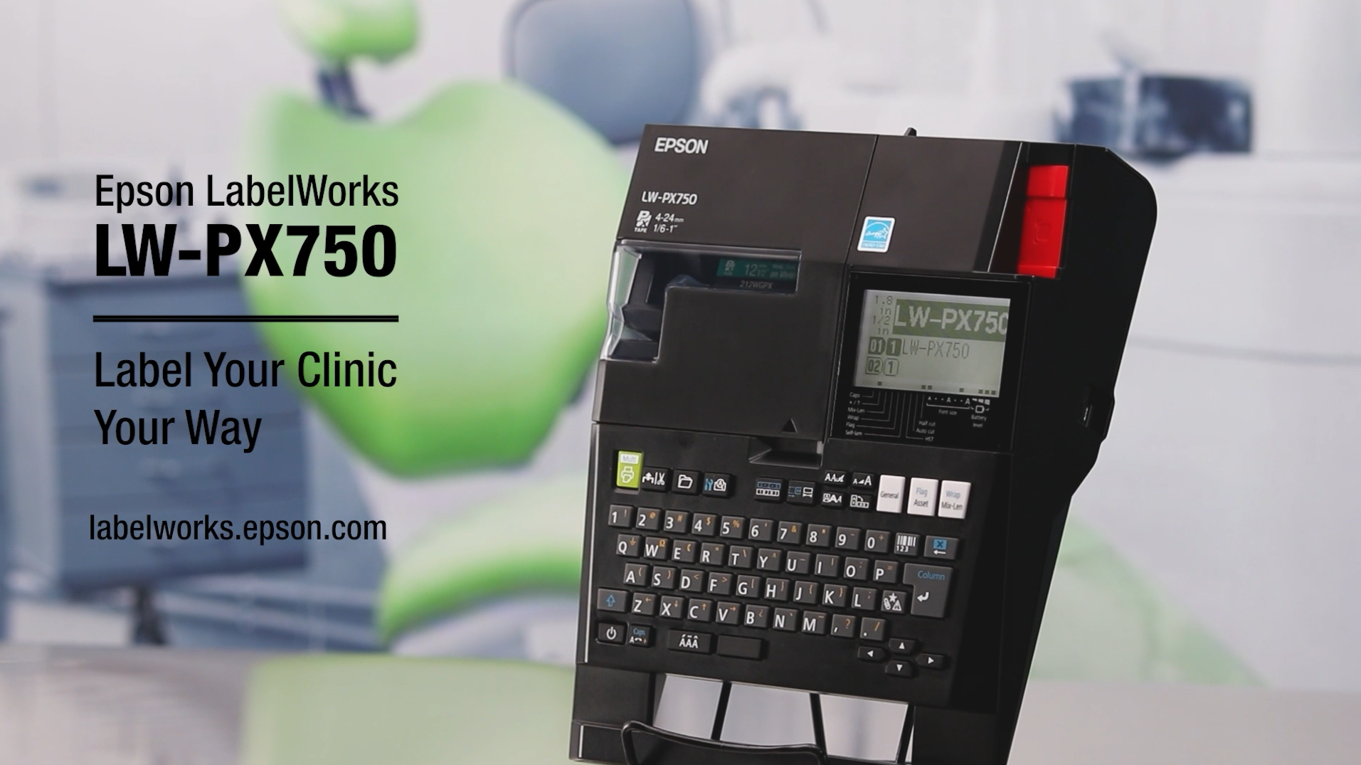 Amazon.com: LABELWORKS Epson LW-PX750 Industrial Label Maker Kit